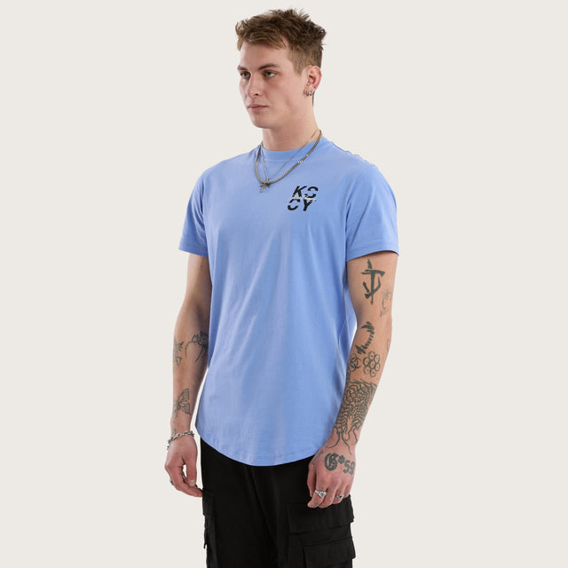 Future Dual Curved Tee Vista Blue