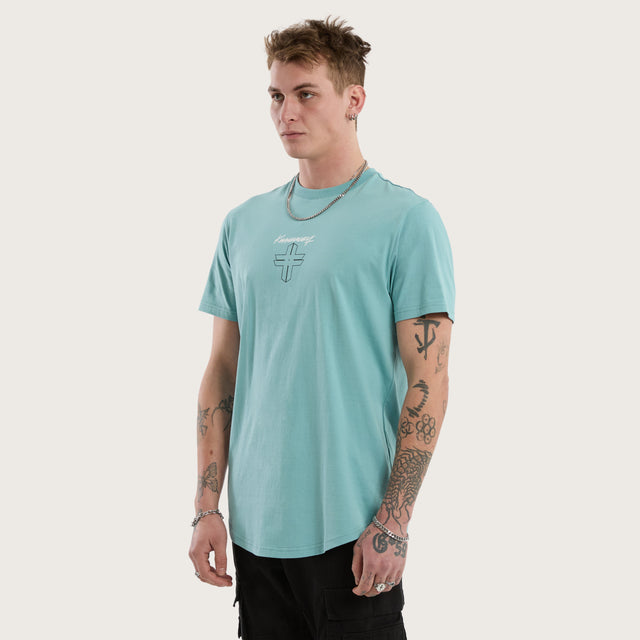 Forever Dual Curved Tee Cameo