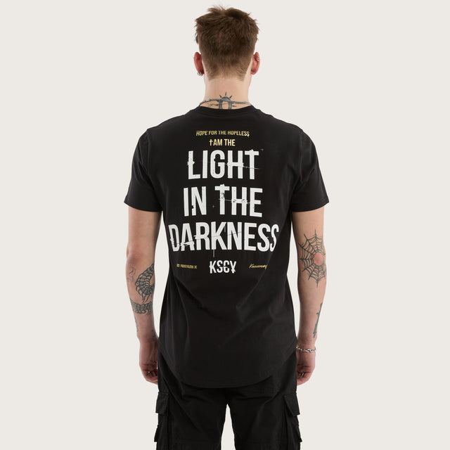 Story Dual Curved Tee Jet Black