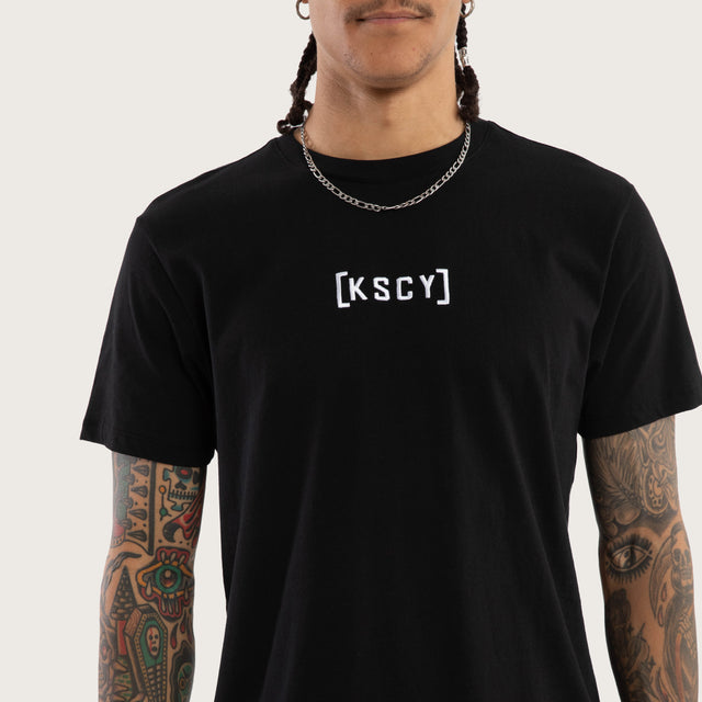 Pronto Dual Curved Tee Jet Black