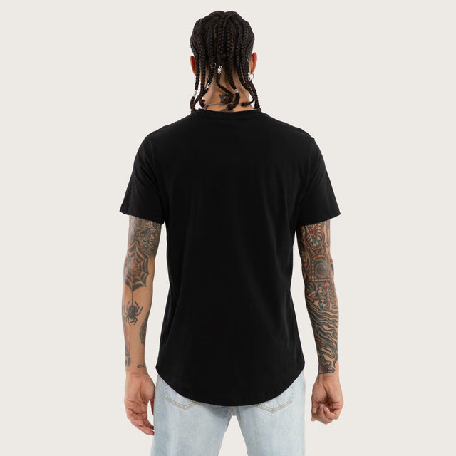 Pronto Dual Curved Tee Jet Black