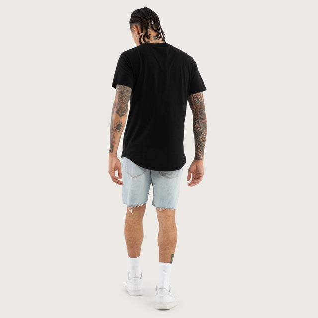 Pronto Dual Curved Tee Jet Black