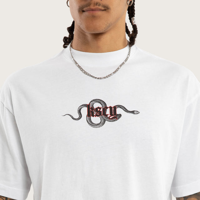 Grave Street Tee Optical White