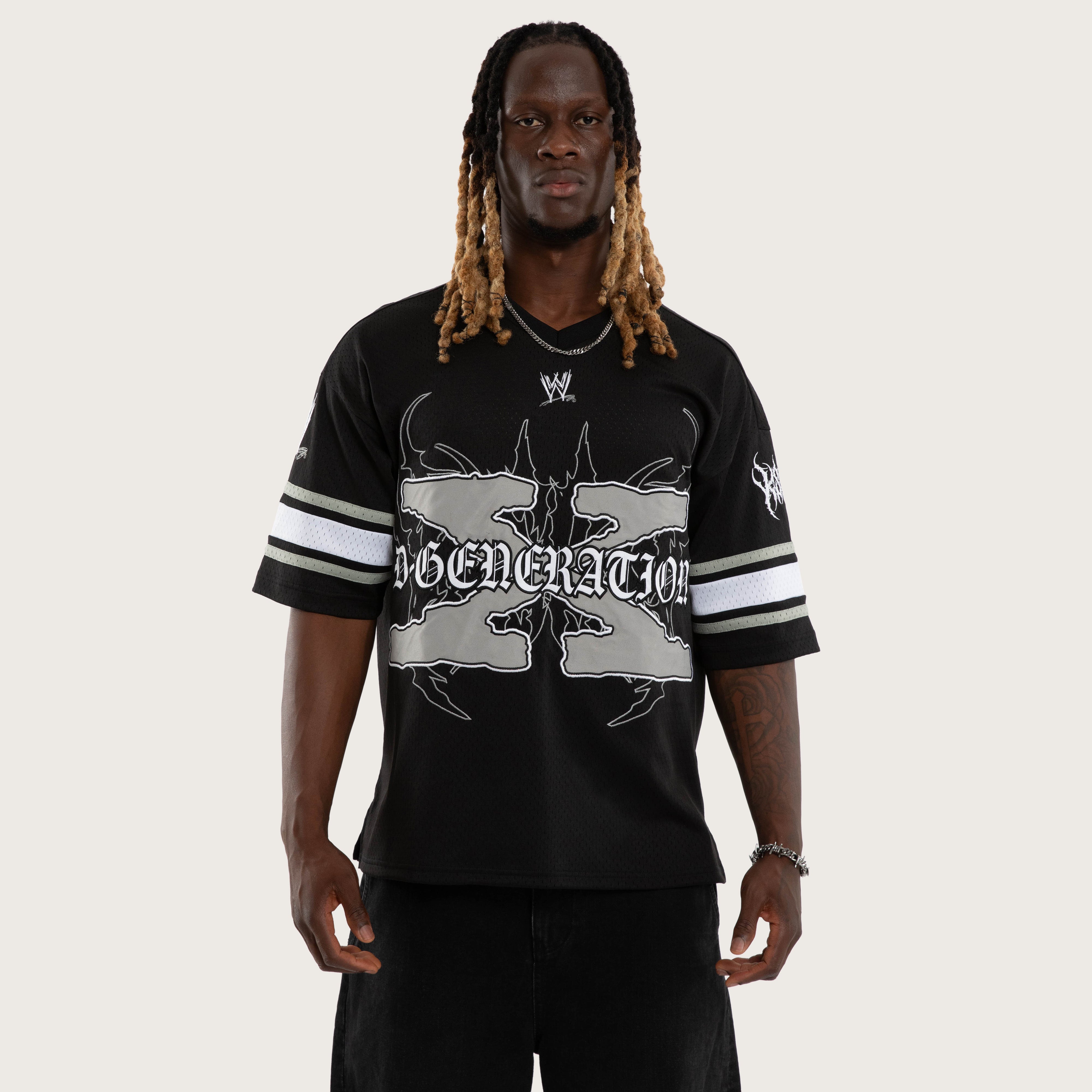 WWE D-Generation X Mesh Jersey Jet Black | KSCY