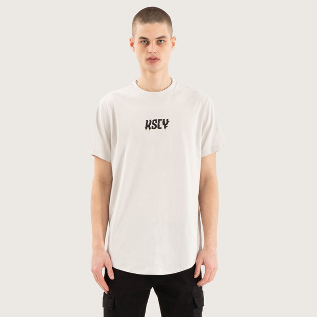 Allure Dual Curved Tee Glacier Grey