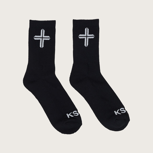 Raid 2PK Mid Socks Black