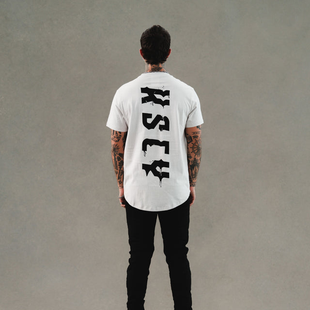 Allure Dual Curved Tee Glacier Grey