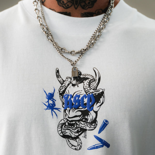 Strains Street Tee White