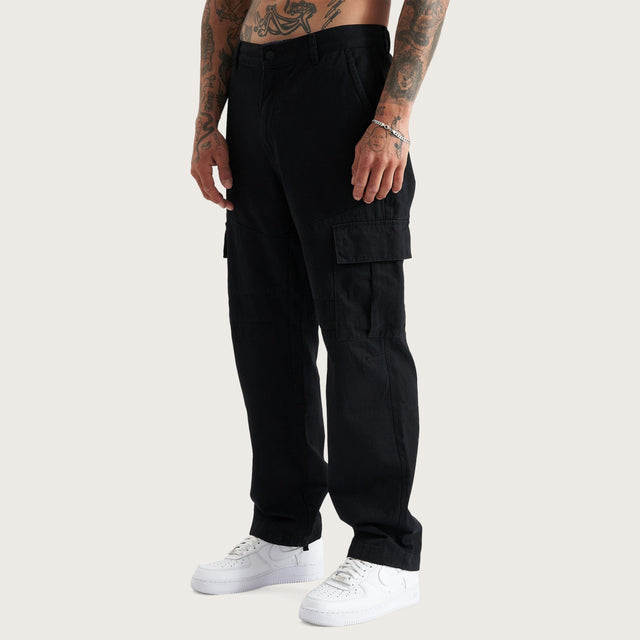 Crawford Cargo Pants Black