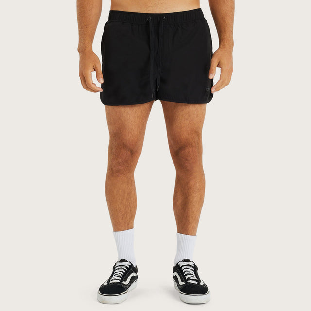 Darkside Runner Shorts Jet Black