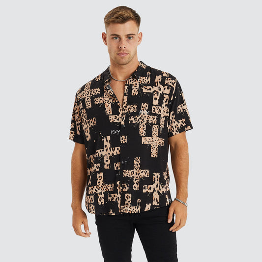 Deranged Party Shirt Black Print