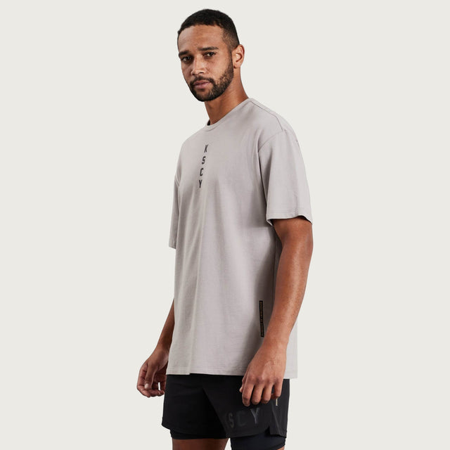Dynamic Box Fit Split Hem T-Shirt Gull