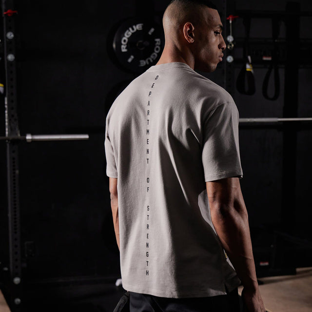 Dynamic Box Fit Split Hem T-Shirt Gull