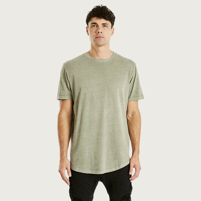Essentials Dual Curved T-Shirt Pigment Gull