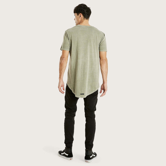 Essentials Dual Curved T-Shirt Pigment Gull