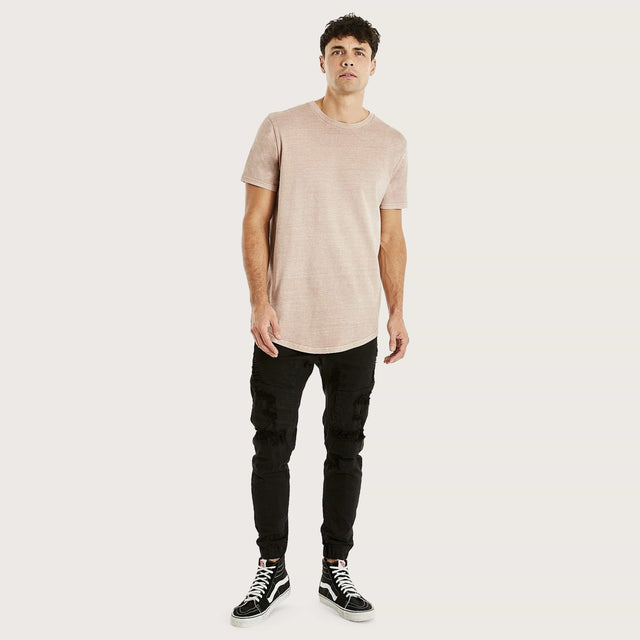 Essentials Dual Curved T-Shirt Sphinx
