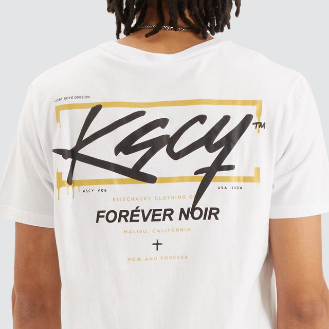 Forever Noir Tee White