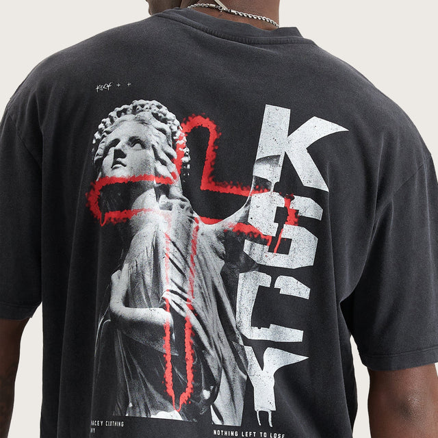 Hellbound Box Fit T-Shirt Mineral Black