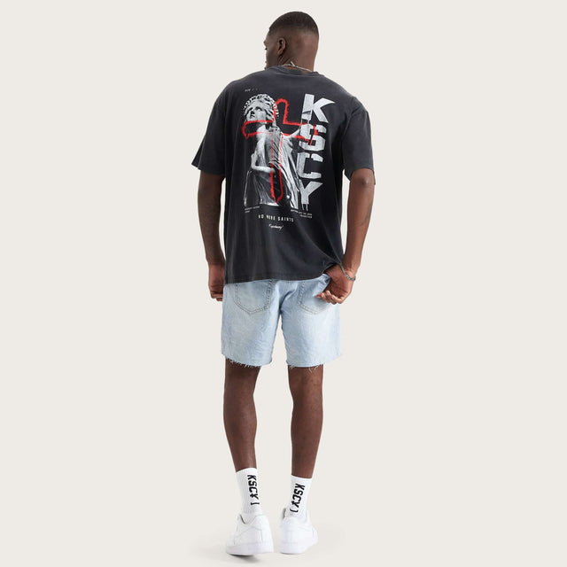 Hellbound Box Fit T-Shirt Mineral Black