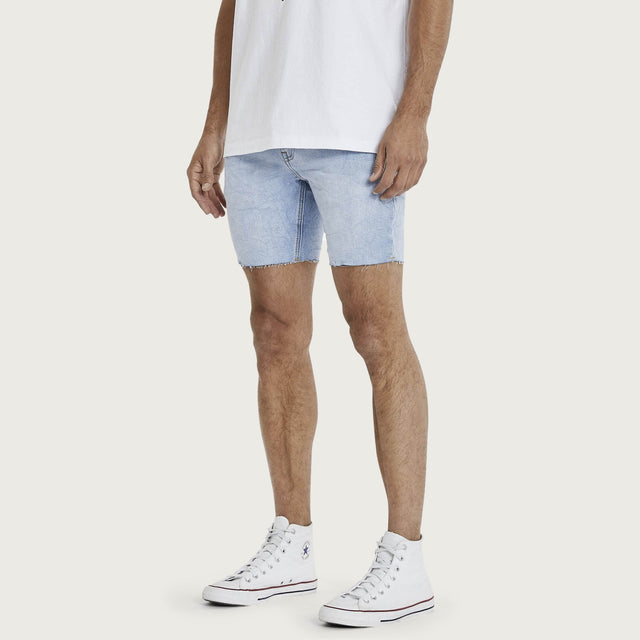 KS2 Denim Short Sunbleached Blue