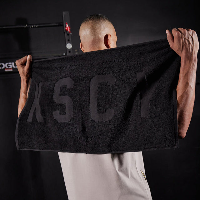 Motion Gym Towel Black