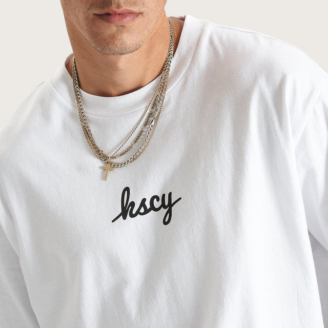 Renesmee Heavy Oversized Tee White