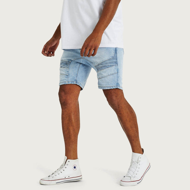 Spectra Denim Short Sunbleached Blue
