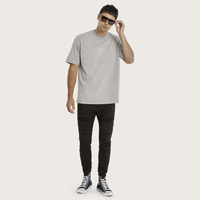Steel Doves Heavy Box Fit T-Shirt Pigment Gull