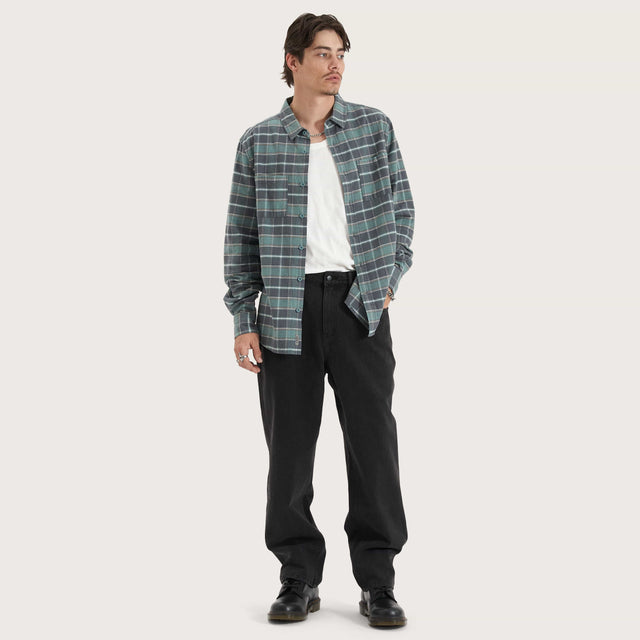 Tartan Tempo Longsleeve Shirt Green Check