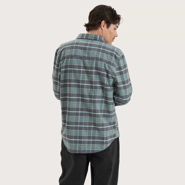 Tartan Tempo Longsleeve Shirt Green Check