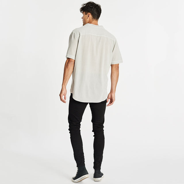 Downtown Relaxed Short Sleeve Shirt Pigment Grey