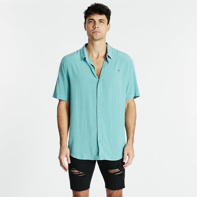 Drones Relaxed Shirt Pigment Bristol Blue
