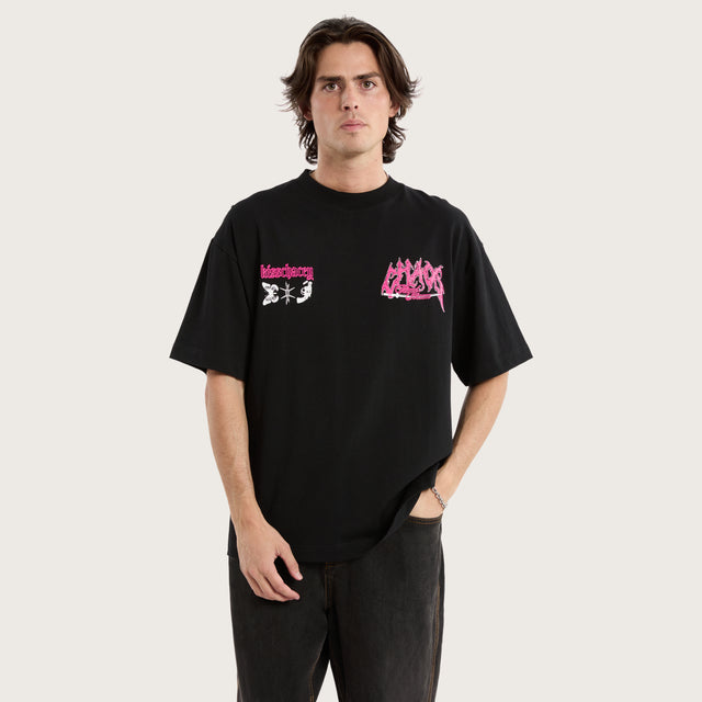 Katana Street Tee Jet Black