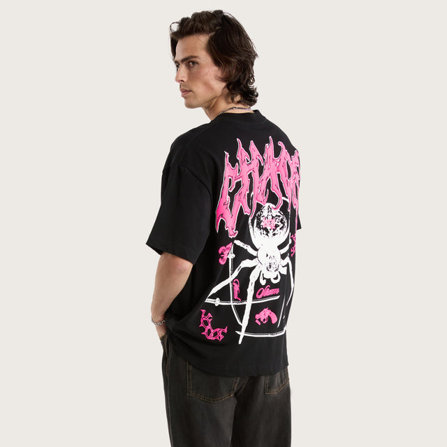 Katana Street Tee Jet Black