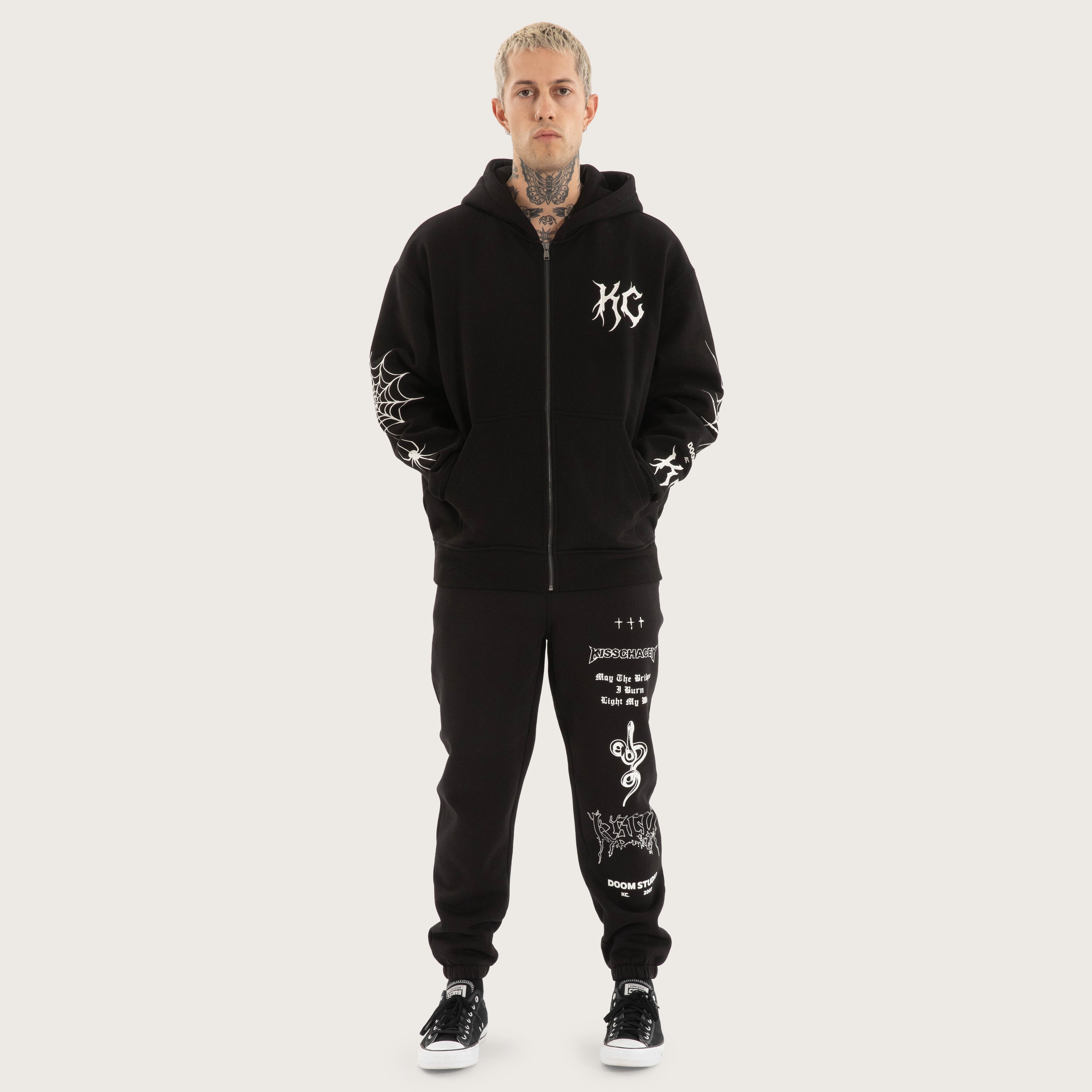 Divinity Trackpant in Jet Black | KSCY