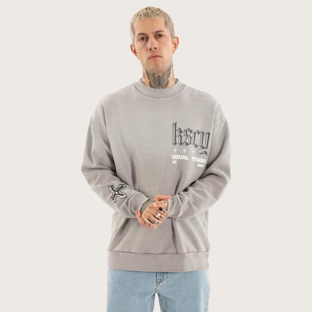 Kingdom Relaxed Sweater Alloy