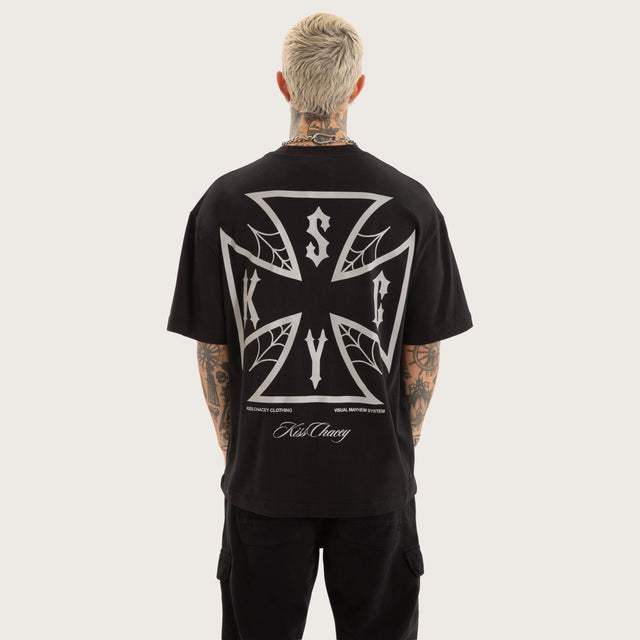 Exodus Street Tee Jet Black