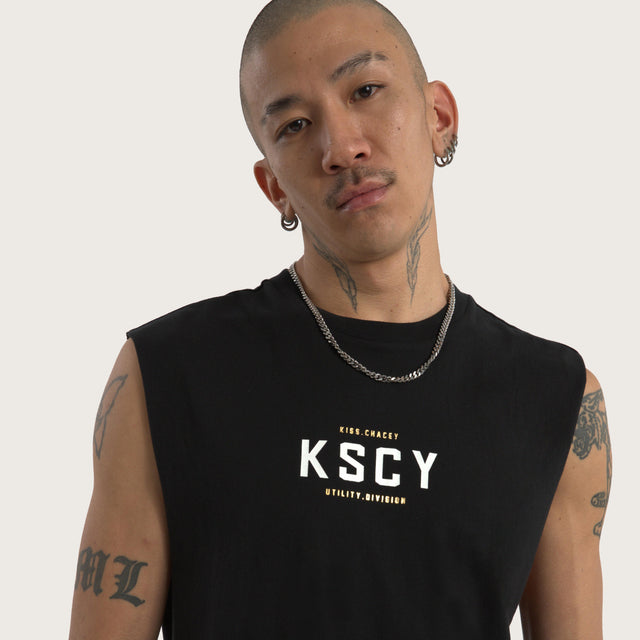 Division Dual Curved Muscle Jet Black