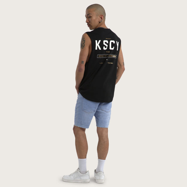 Division Dual Curved Muscle Jet Black