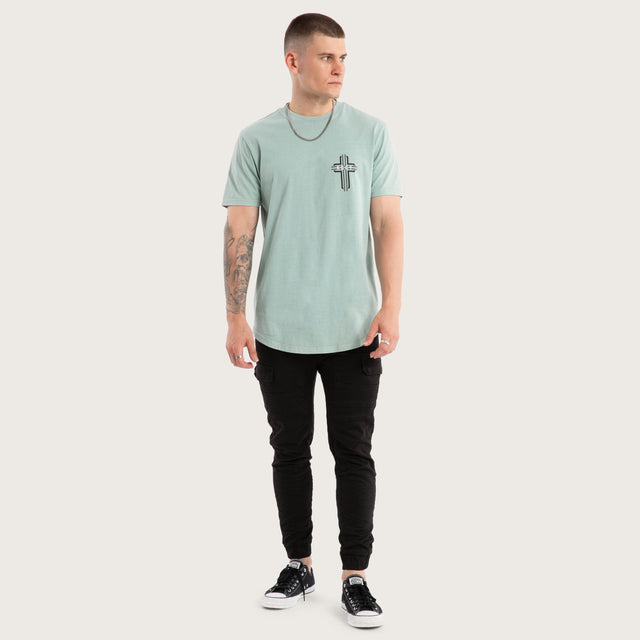 Zest Ride Dual Curved Tee Pigment Blue Surf