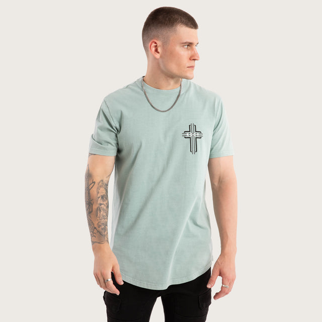 Zest Ride Dual Curved Tee Pigment Blue Surf