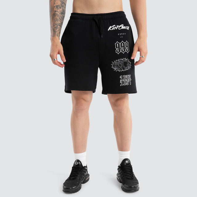 Unthought Track Short Anthracite Black