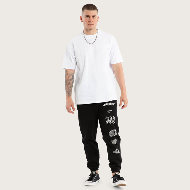 Unthought Heavy Trackpant Jet Black