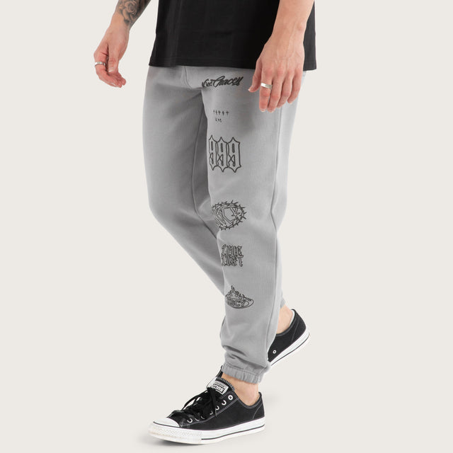 Unthought Heavy Trackpant Ultimate Grey