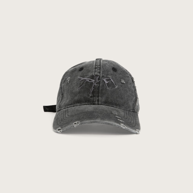 Decay Dad Cap Washed Black