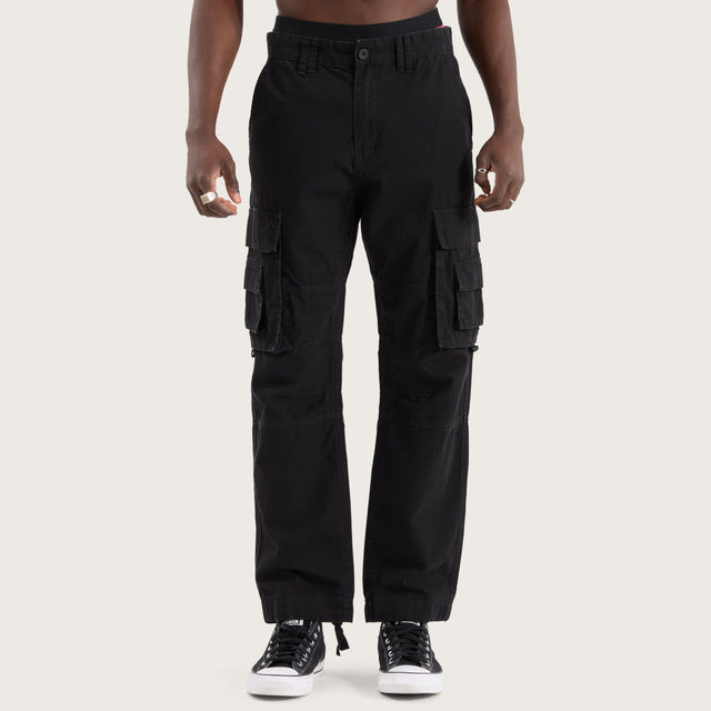 Artillery Ripstop Cargo Pant Black