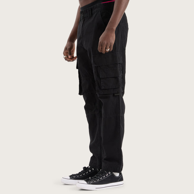 Artillery Ripstop Cargo Pant Black