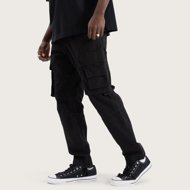 Artillery Ripstop Cargo Pant Black