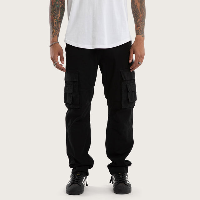 Artillery Ripstop Cargo Pant Black