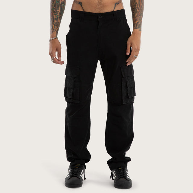 Artillery Ripstop Cargo Pant Black
